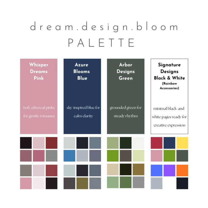 Financial Lifestyle Planning Inserts | Azure Blooms