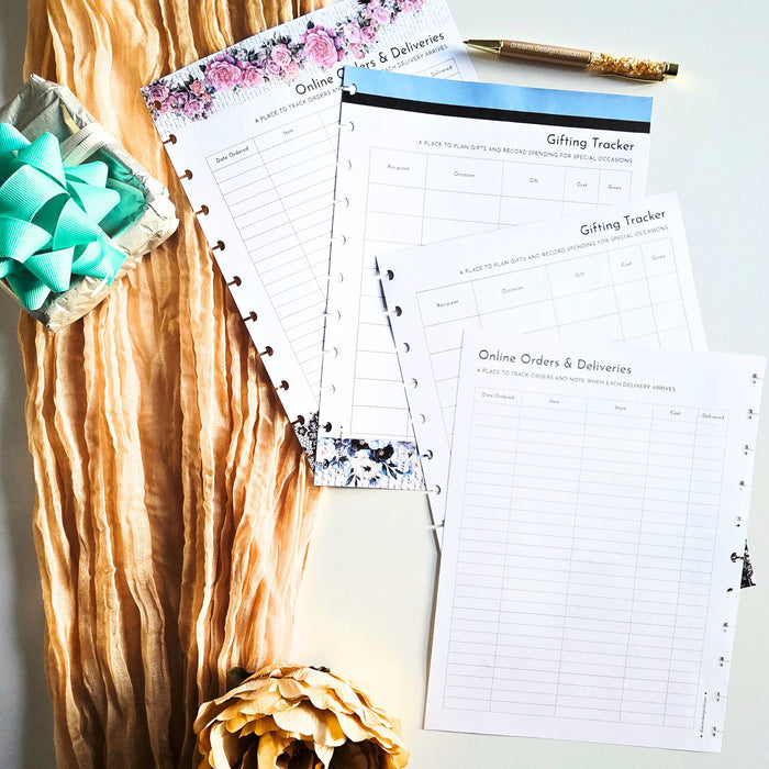 Financial Lifestyle Planning Inserts  | Whisper Dreams