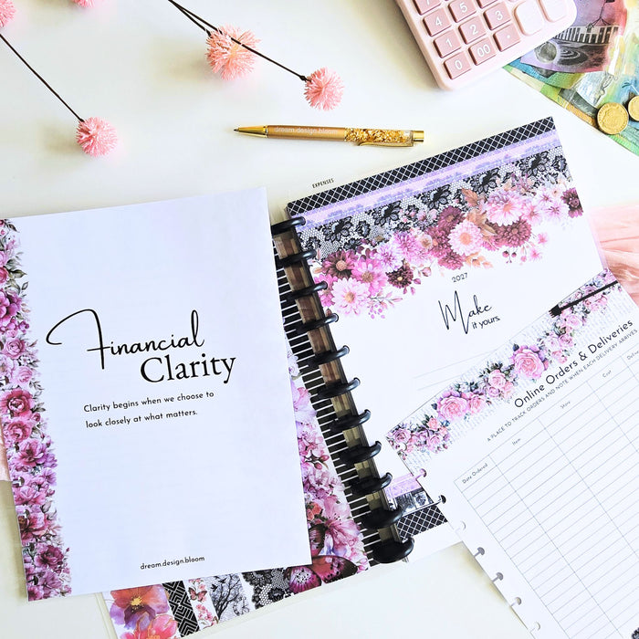 Financial Lifestyle Planning Inserts  | Whisper Dreams