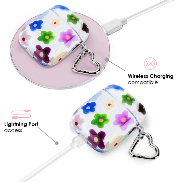 Flower Power AirPods Case – Cute Protective Cover