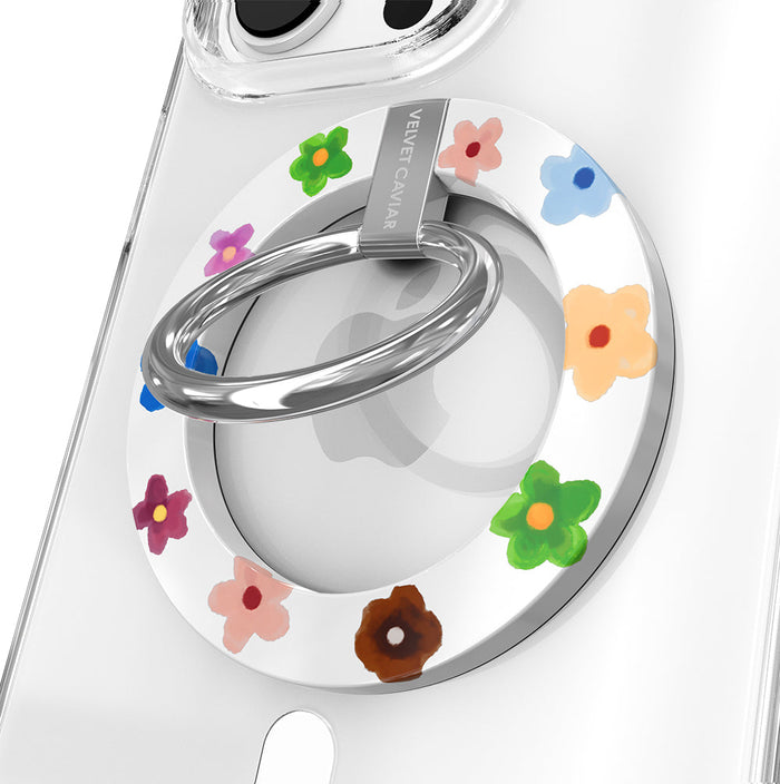 Flower Power MagSafe Grip Ring – Magnetic Phone Ring Holder