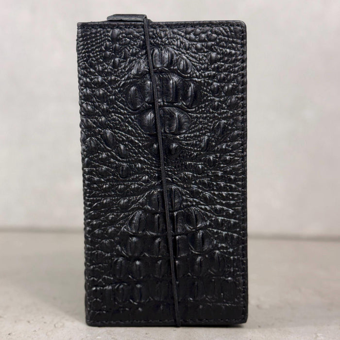 Genuine Leather Wallet Case For Galaxy S21-S26 Ultra, Card Slots (Book Design)