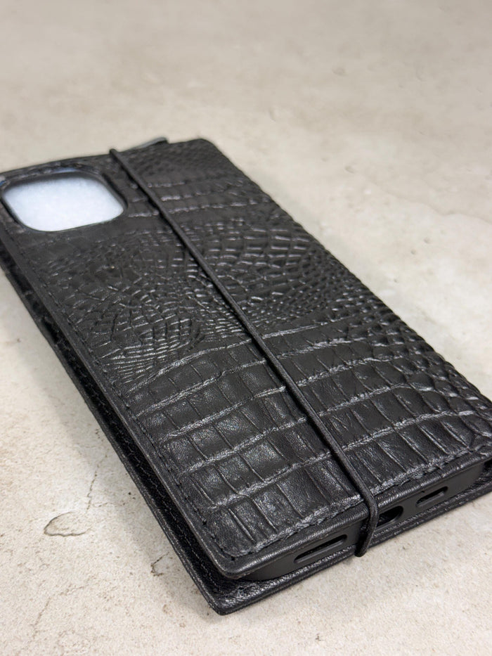 Genuine Leather Wallet Case For Galaxy S21-S26 Ultra, Card Slots (Book Design)