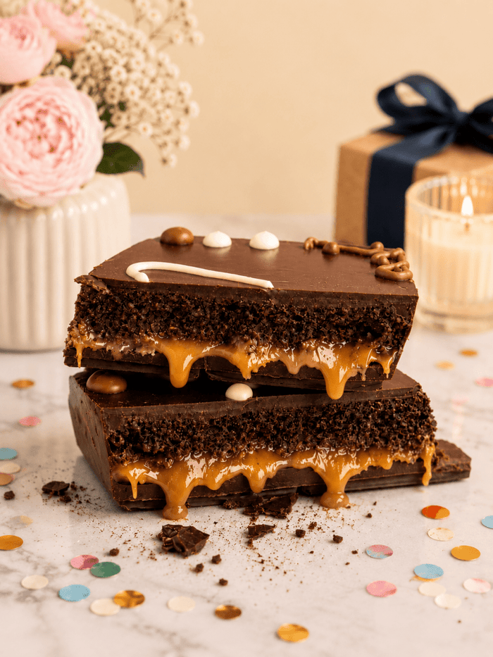 Giant Loaded Caramel Crunch Bar - Patisserie Valerie