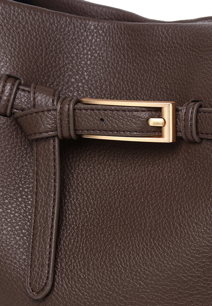 Giselle Bucket Bag (Espresso)