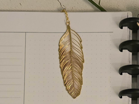 Gold Bookmark | Whisper Dreams