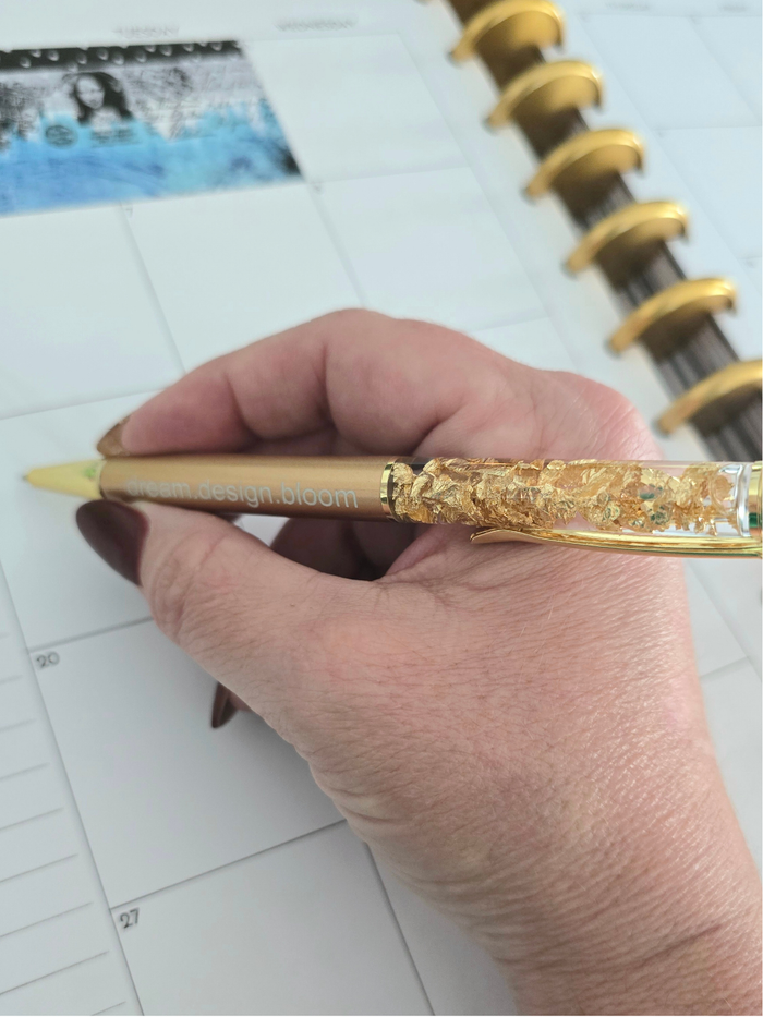 Gold Crystal Pen