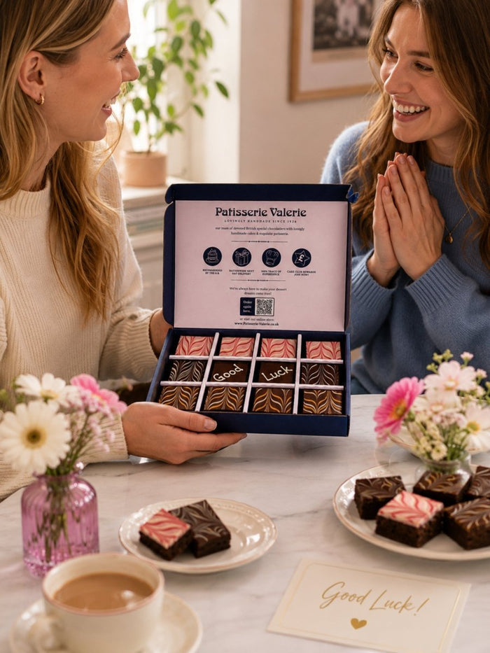 Good Luck Chocolate Brownies - Patisserie Valerie