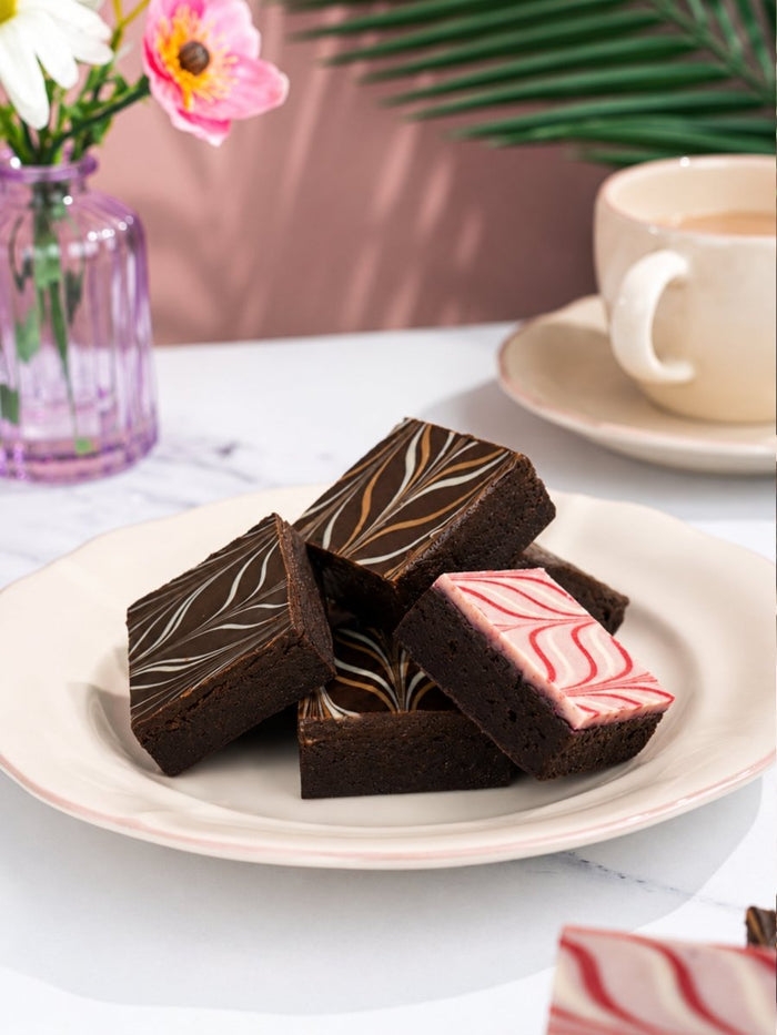 Good Luck Chocolate Brownies - Patisserie Valerie