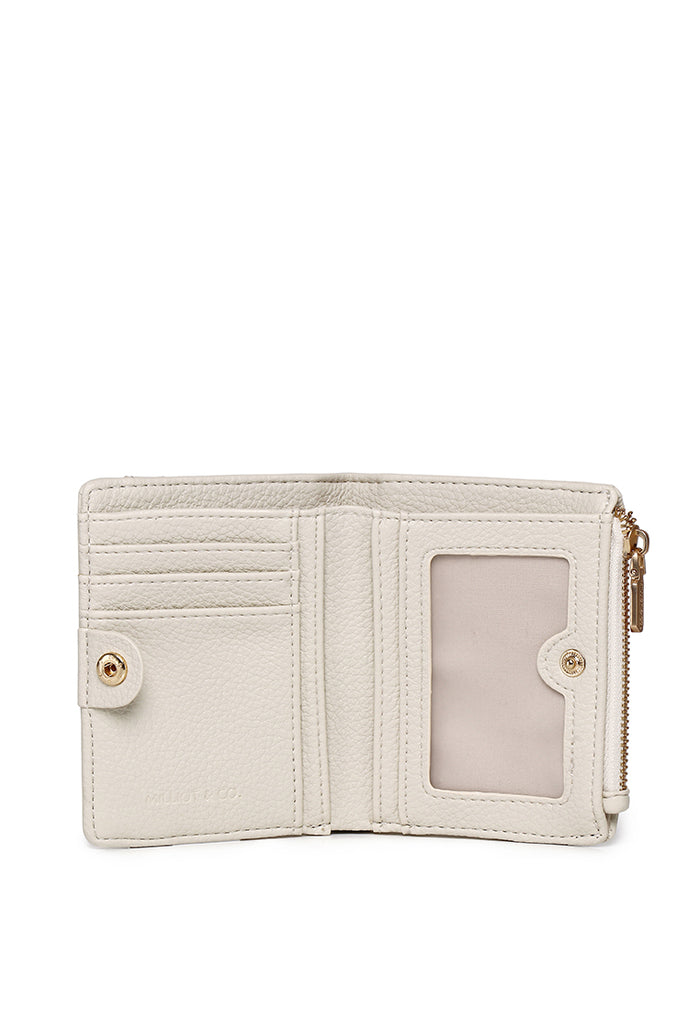Grace Bifold Short Wallet (Cornsilk)