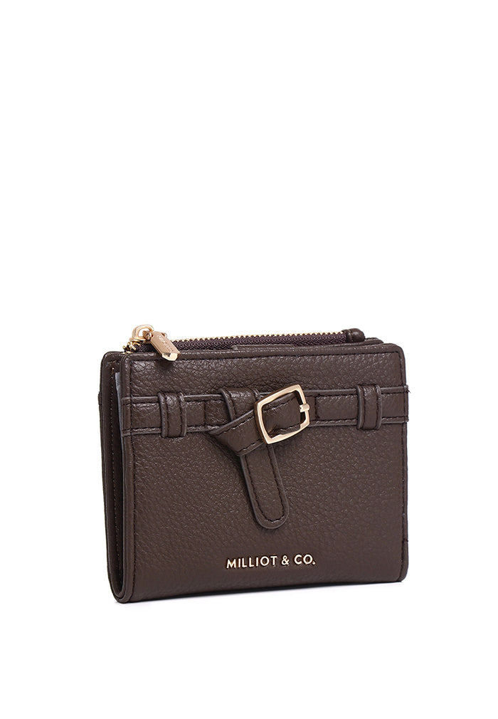 Grace Bifold Short Wallet (Espresso)