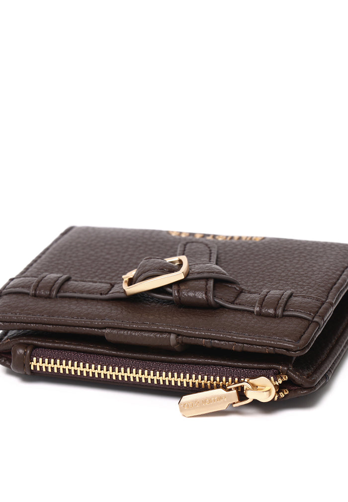 Grace Bifold Short Wallet (Espresso)