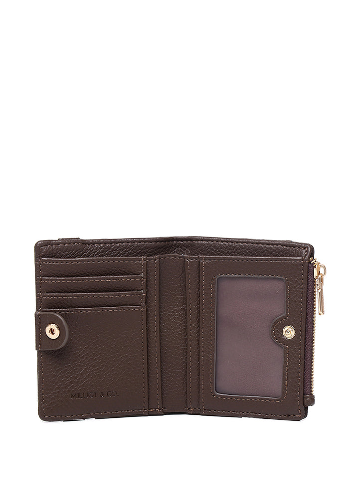 Grace Bifold Short Wallet (Espresso)