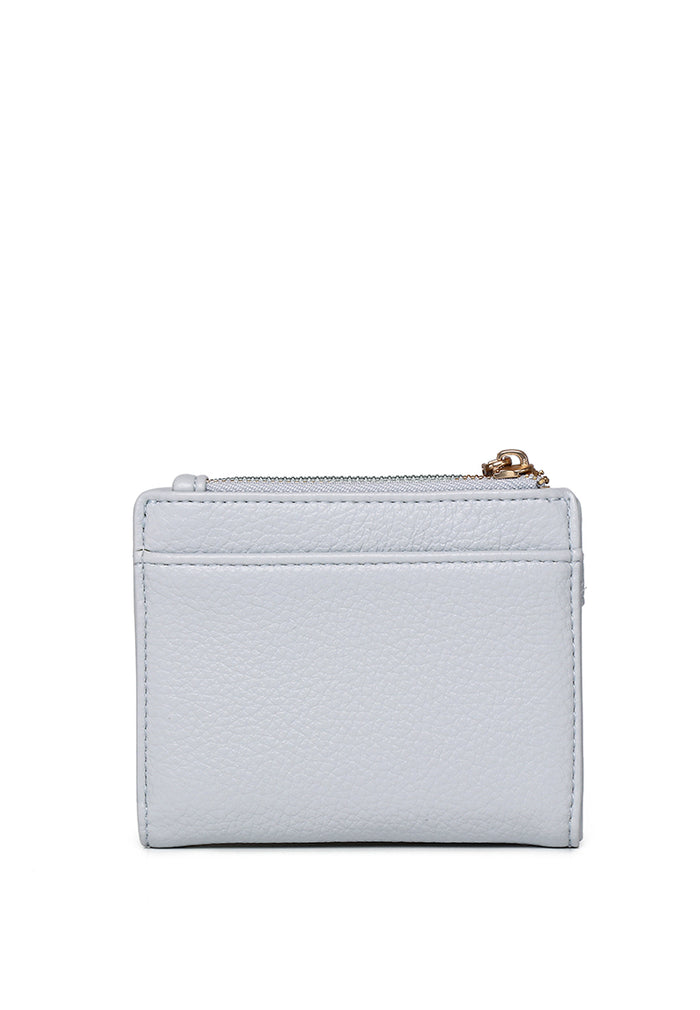 Grace Bifold Short Wallet (Light Blue)