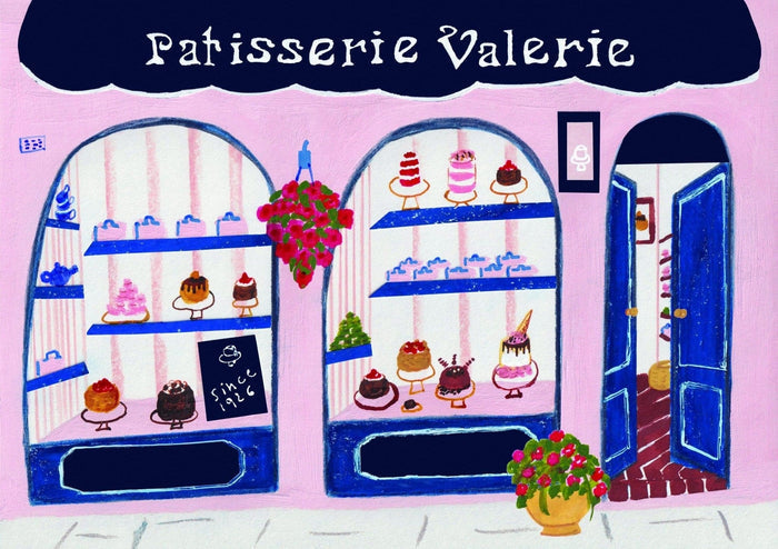 Patisserie Valerie's handmade Handwritten Card cake delivery