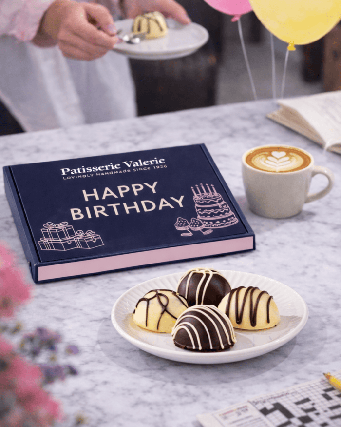 Happy Birthday Cake Bites Gift Box - Patisserie Valerie