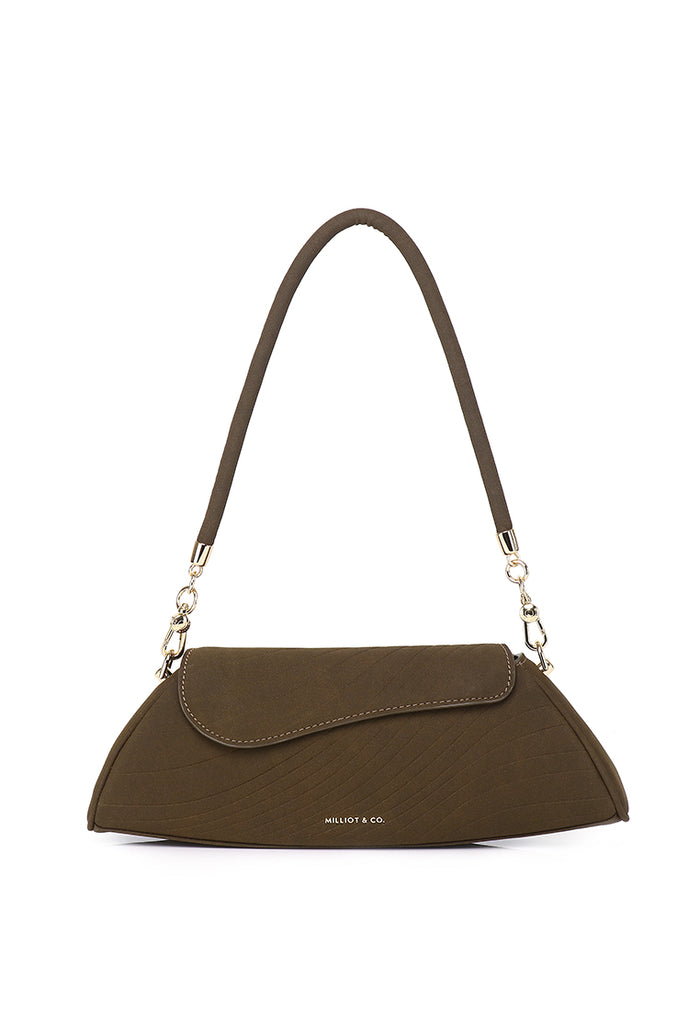 Hattie Flap Shoulder Bag (Coffee)