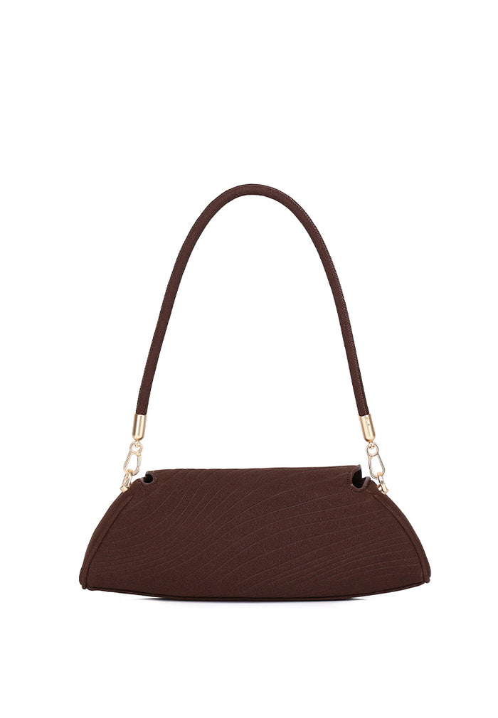 Hattie Flap Shoulder Bag (Espresso)