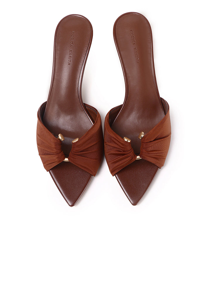 Hazeera Buckle Heels (Brown)