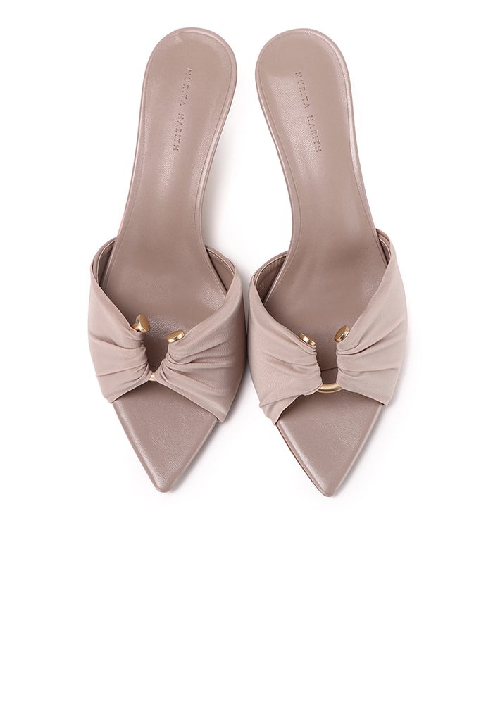 Hazeera Buckle Heels (Nude)