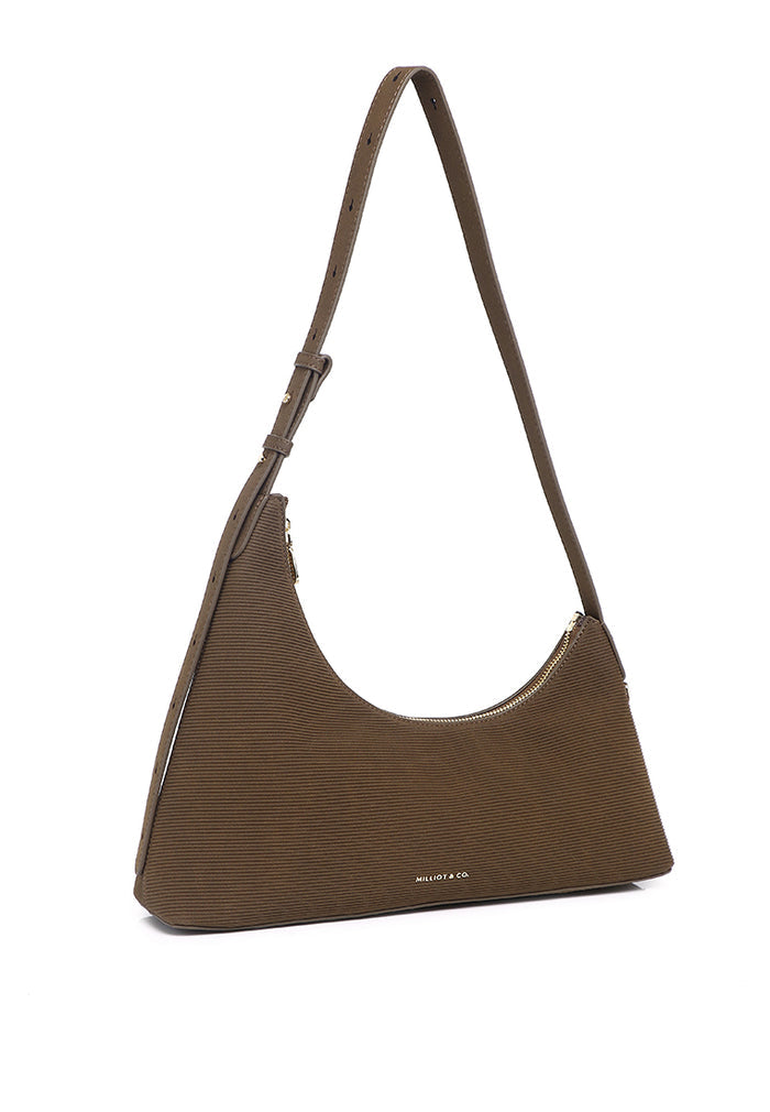Heather Two-ways Shoulder Bag (Coffee)
