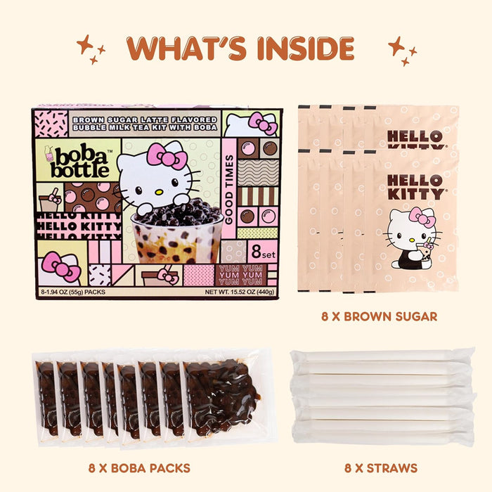 Hello Kitty Boba Kit - Bold Taste for Busy Days