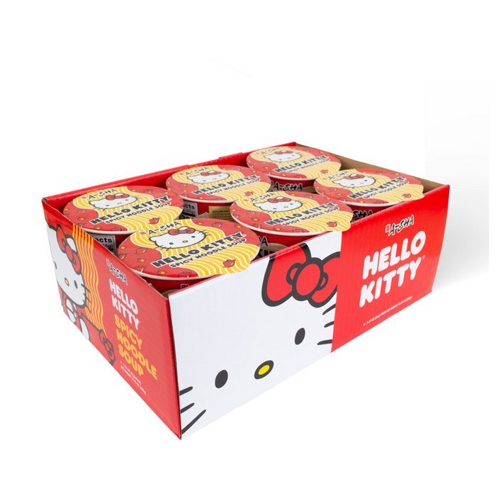 Hello Kitty Spicy Noodle Soup - Simple Prep, Satisfying Bite