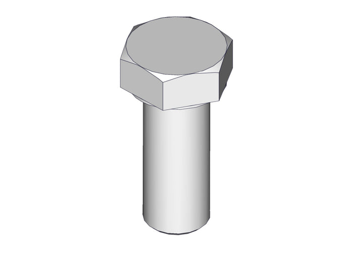 Hex head screws FZB - M16x40