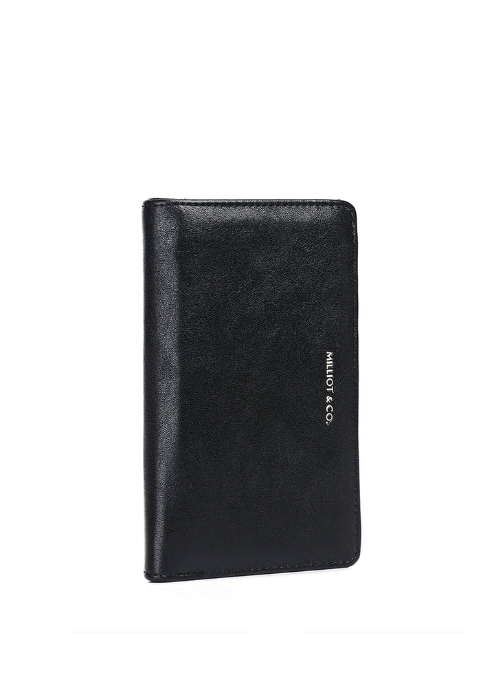 Heya Top-Zip Short Wallet (Black)