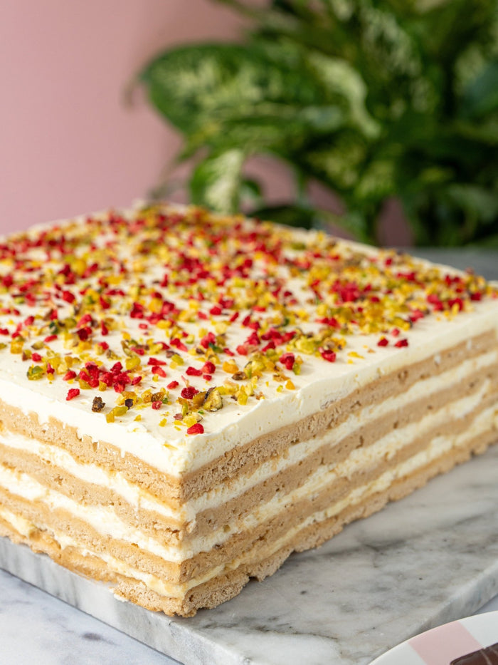 Patisserie Valerie's handmade Honey Cake cake delivery