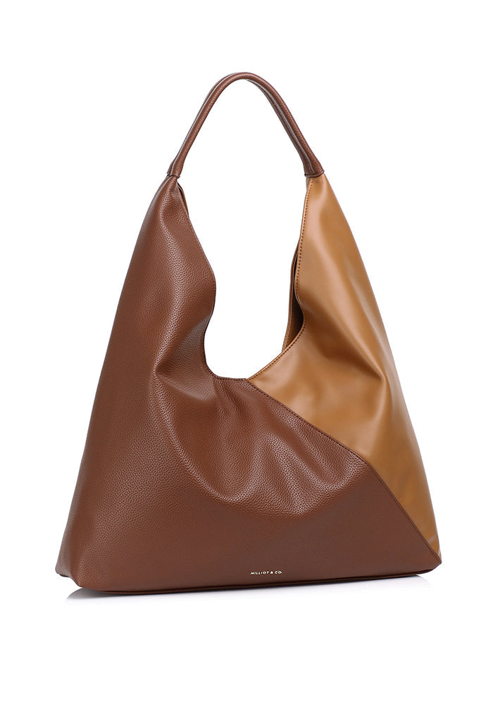 Jamila Functional Pocket Tote Bag (Brown)