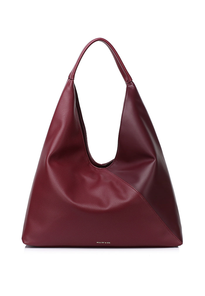 Jamila Functional Pocket Tote Bag (Maroon)