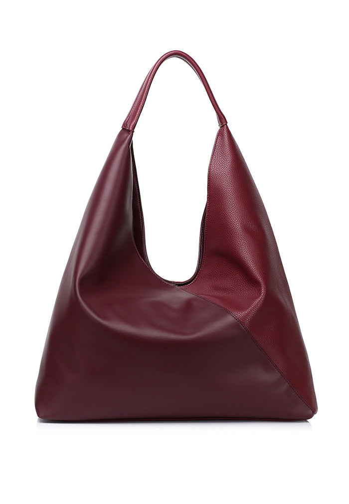 Jamila Functional Pocket Tote Bag (Maroon)