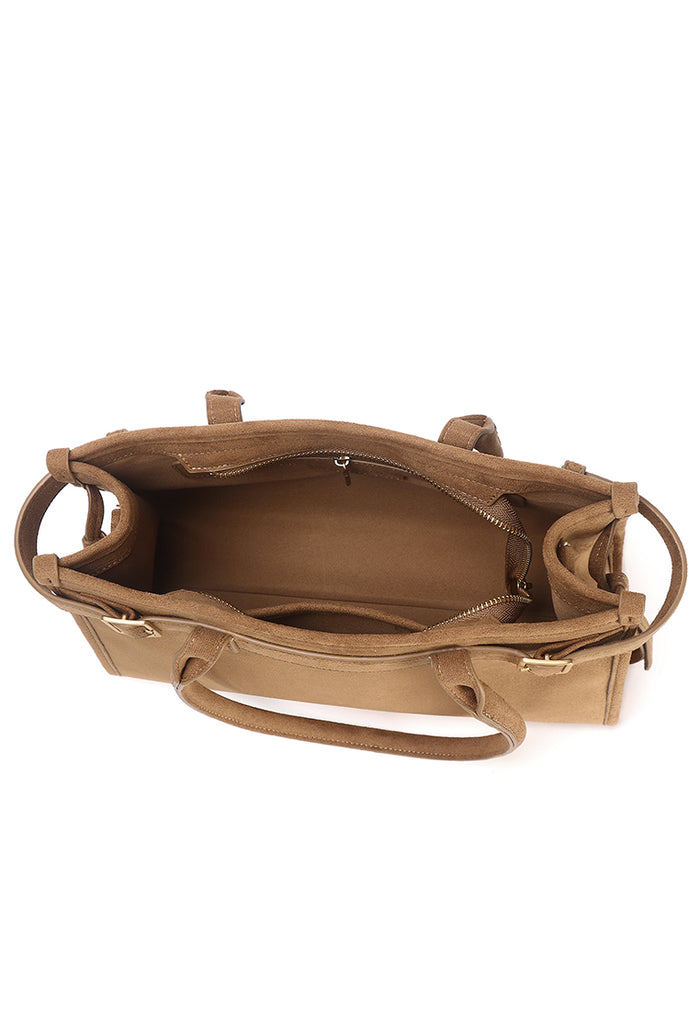 Jordyn Top Handle Bag (Brown)