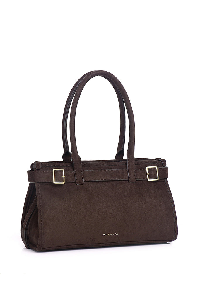 Jordyn Top Handle Bag (Espresso)
