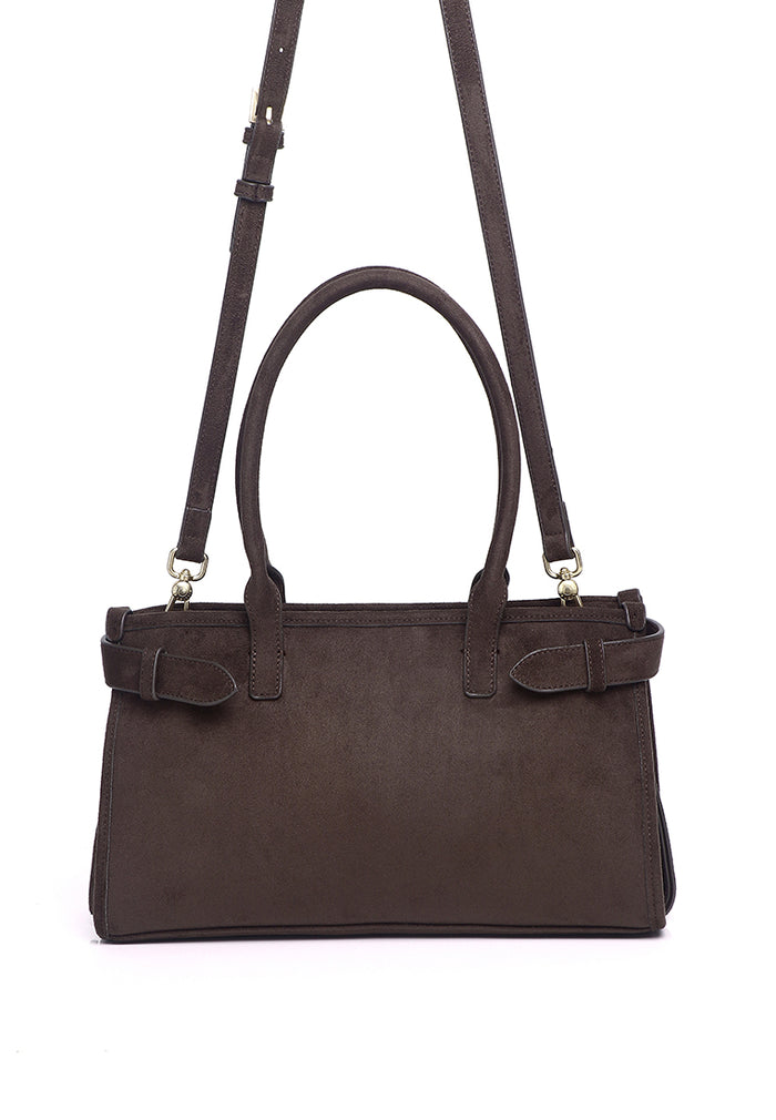 Jordyn Top Handle Bag (Espresso)