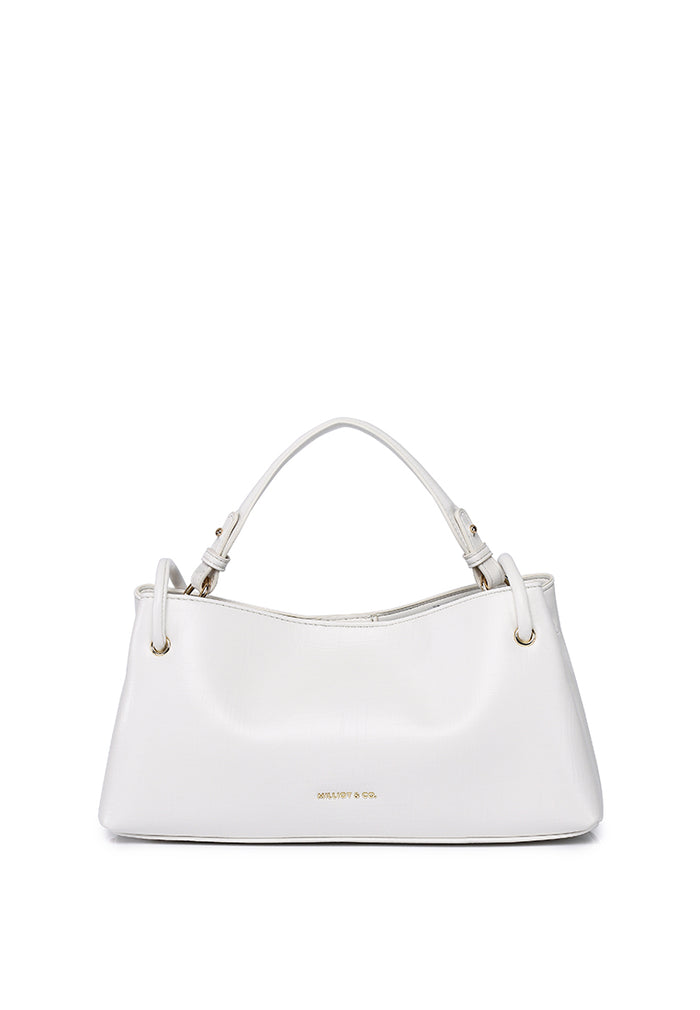 Josie Top Handle Bag with Sling (Beige)