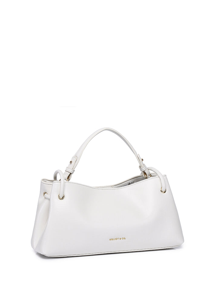 Josie Top Handle Bag with Sling (Beige)