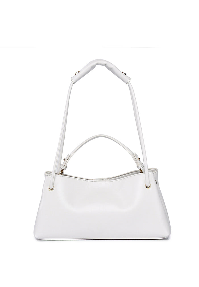Josie Top Handle Bag with Sling (Beige)