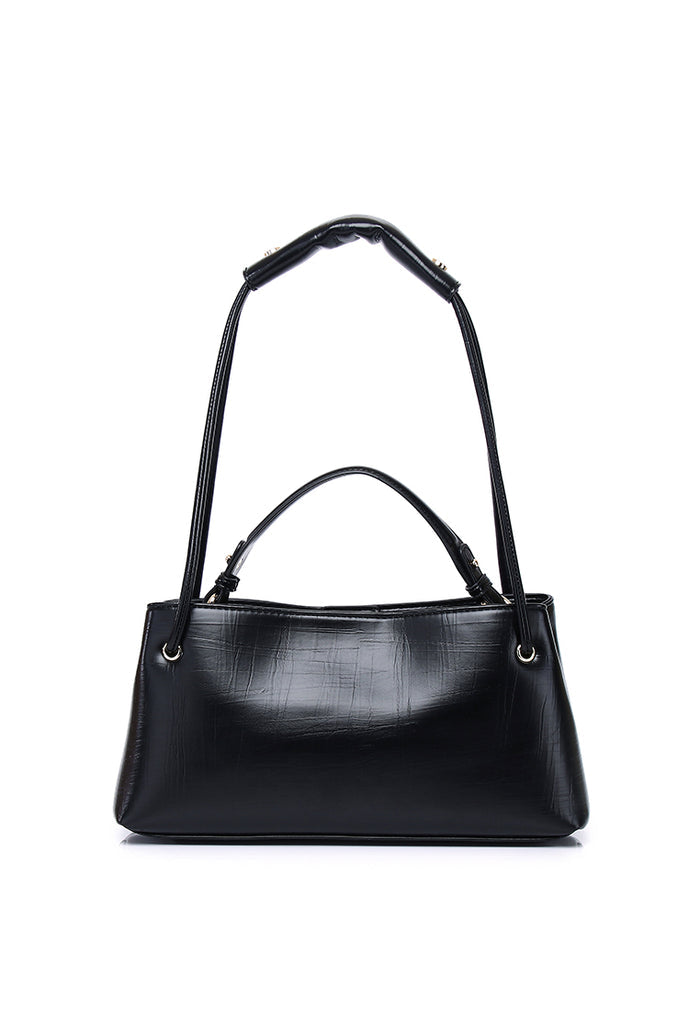 Josie Top Handle Bag with Sling (Black)