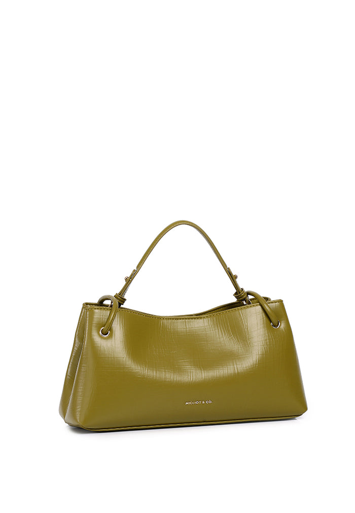 Josie Top Handle Bag with Sling (Olive)