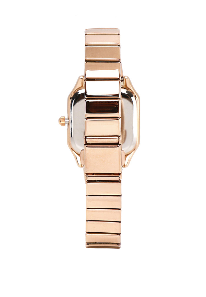 Kaytie Rose Gold Stainless Steel Analog Watches (Salmon)