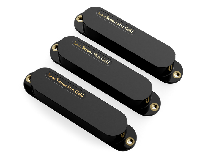 Lace Sensor Hot Gold with Hot Bridge Set (6.0K, 6.0K, 13.2K)