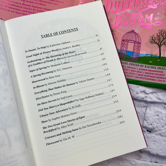 Let Your Queerness Bloom Rainbow Crate Exclusive Anthology