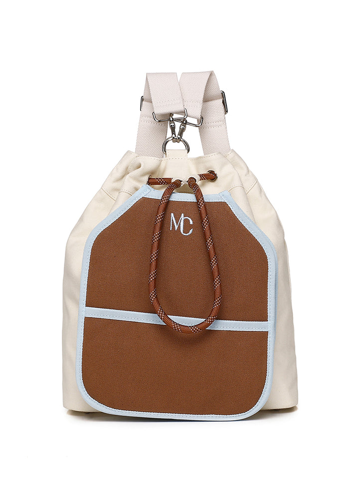Loopa PlayShift Pickleball Bag ¨C Bucket Style Paddle Bag (Brown)