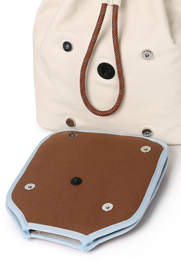Loopa PlayShift Pickleball Bag ¨C Bucket Style Paddle Bag (Brown)