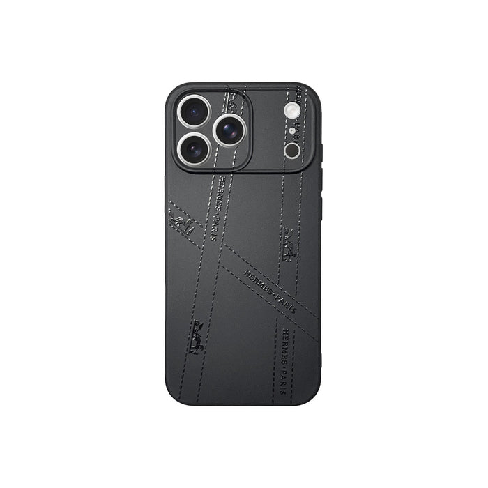 Lux All Black Phone Case For iPhone 17/ 16/ 15/ 14