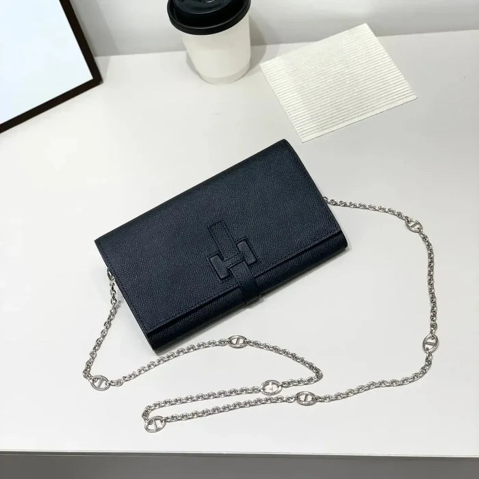 Luxury Card Wallet with Chain