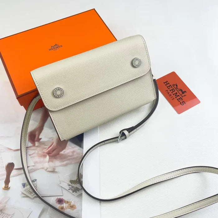 Luxury Crossbody Snap Bag