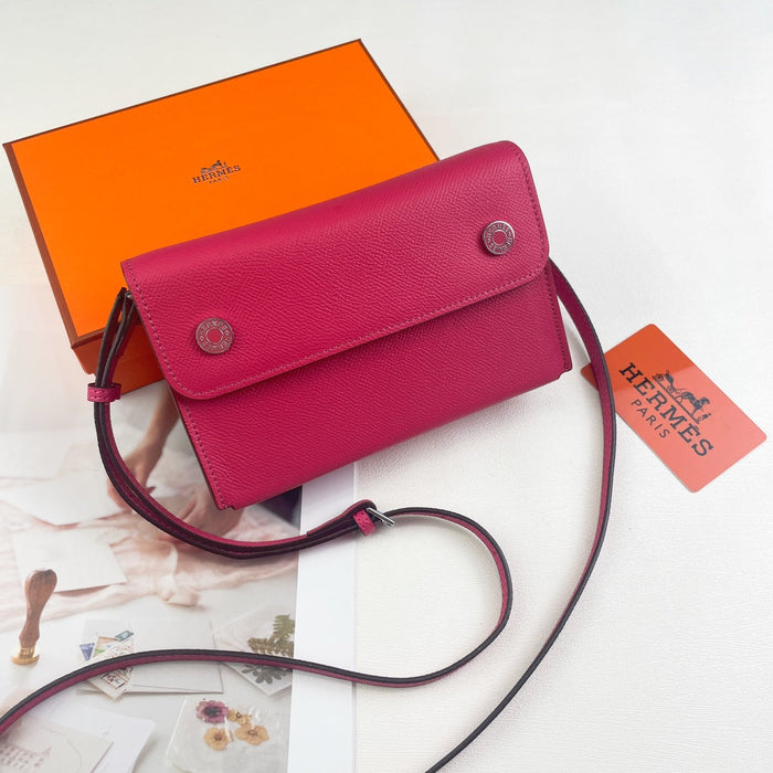 Luxury Crossbody Snap Bag